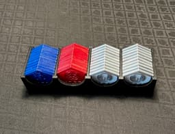 Chip Tray For Star Wars Themed Poker Chips 3d model