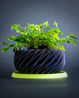 DIAMANTE Planter 02 // Plant Pot or Container 3d model