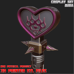 MiNA Cosplay Set Dead by Daylight 3d model