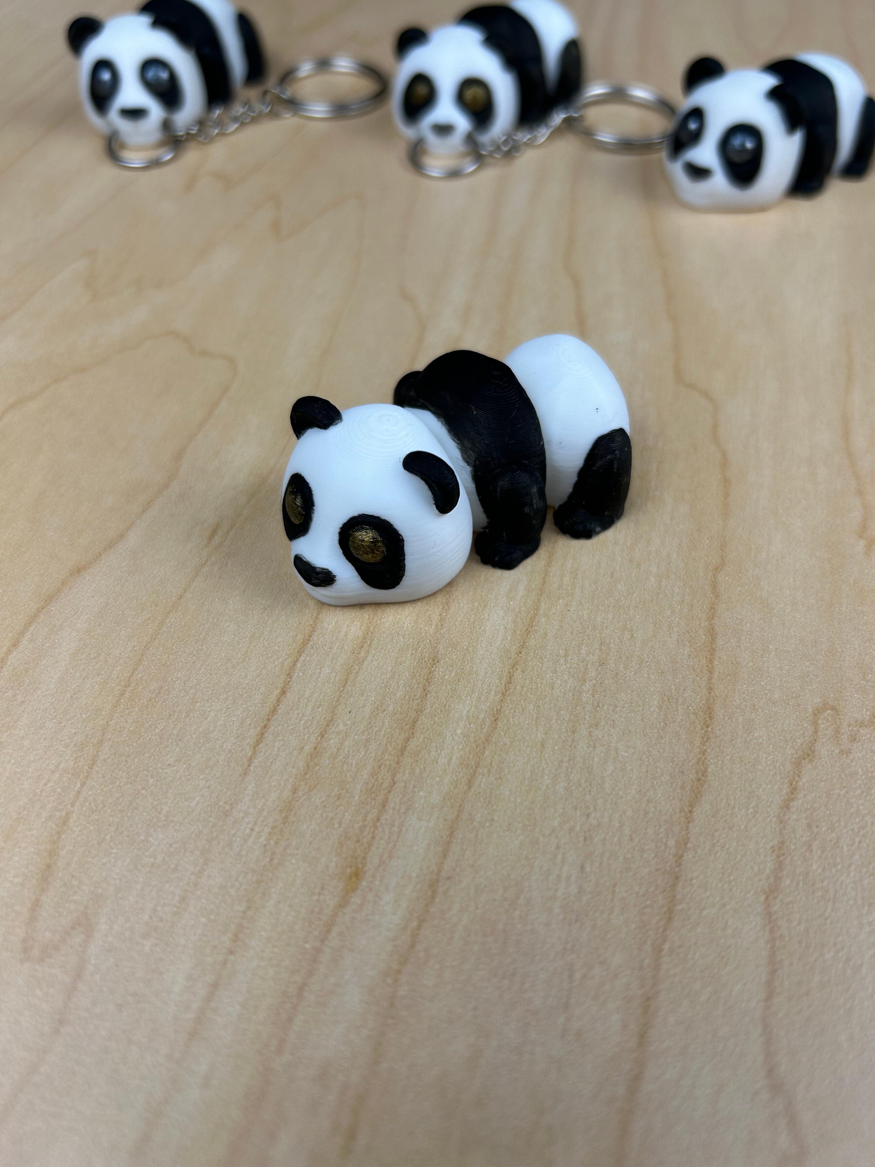 Panda Fidget Dual Joint 3d model