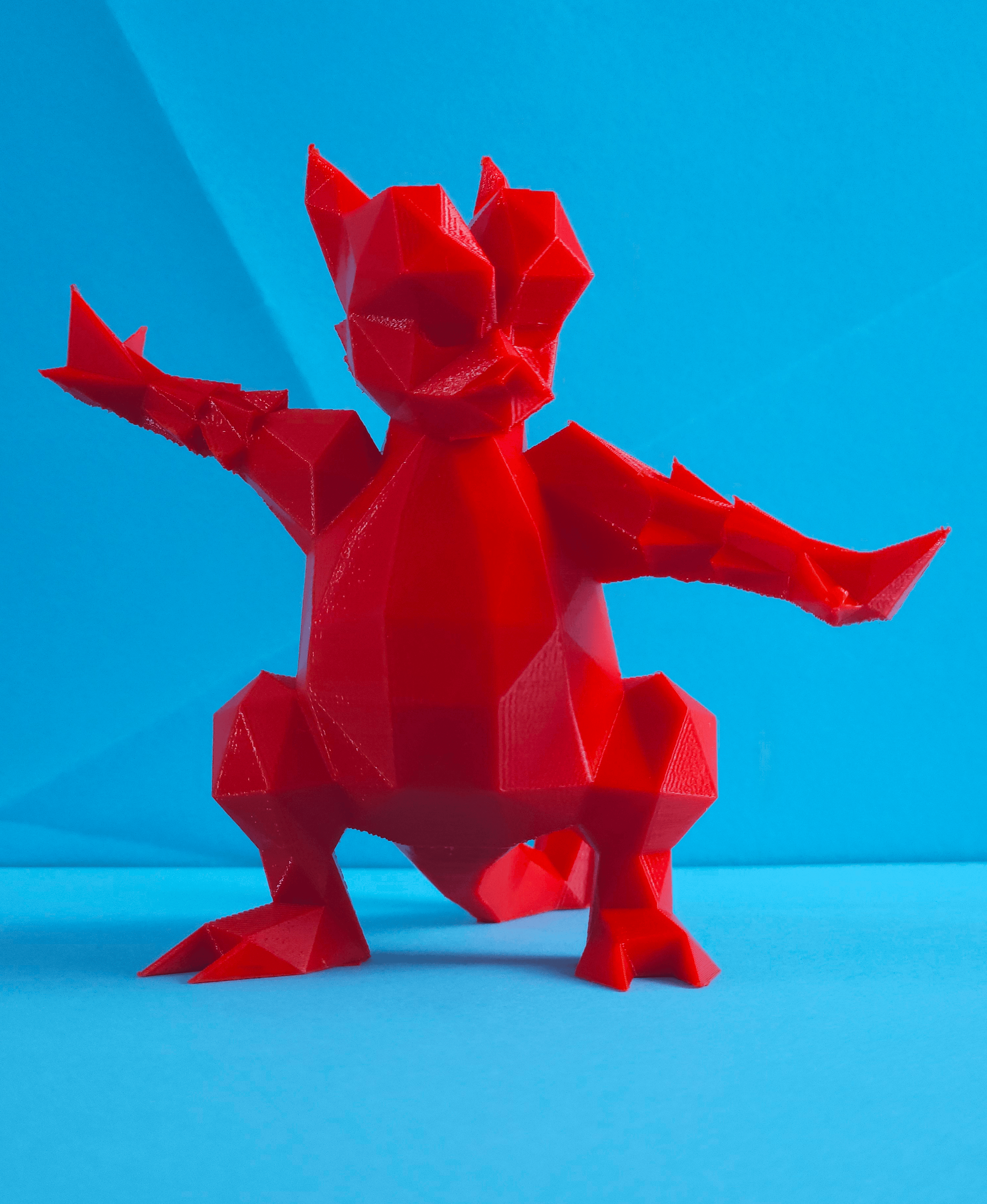 Magmar Low Poly Pokemon 3d model