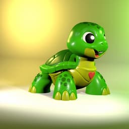 Tippy the Turtle – Wiggle Budz 3d model