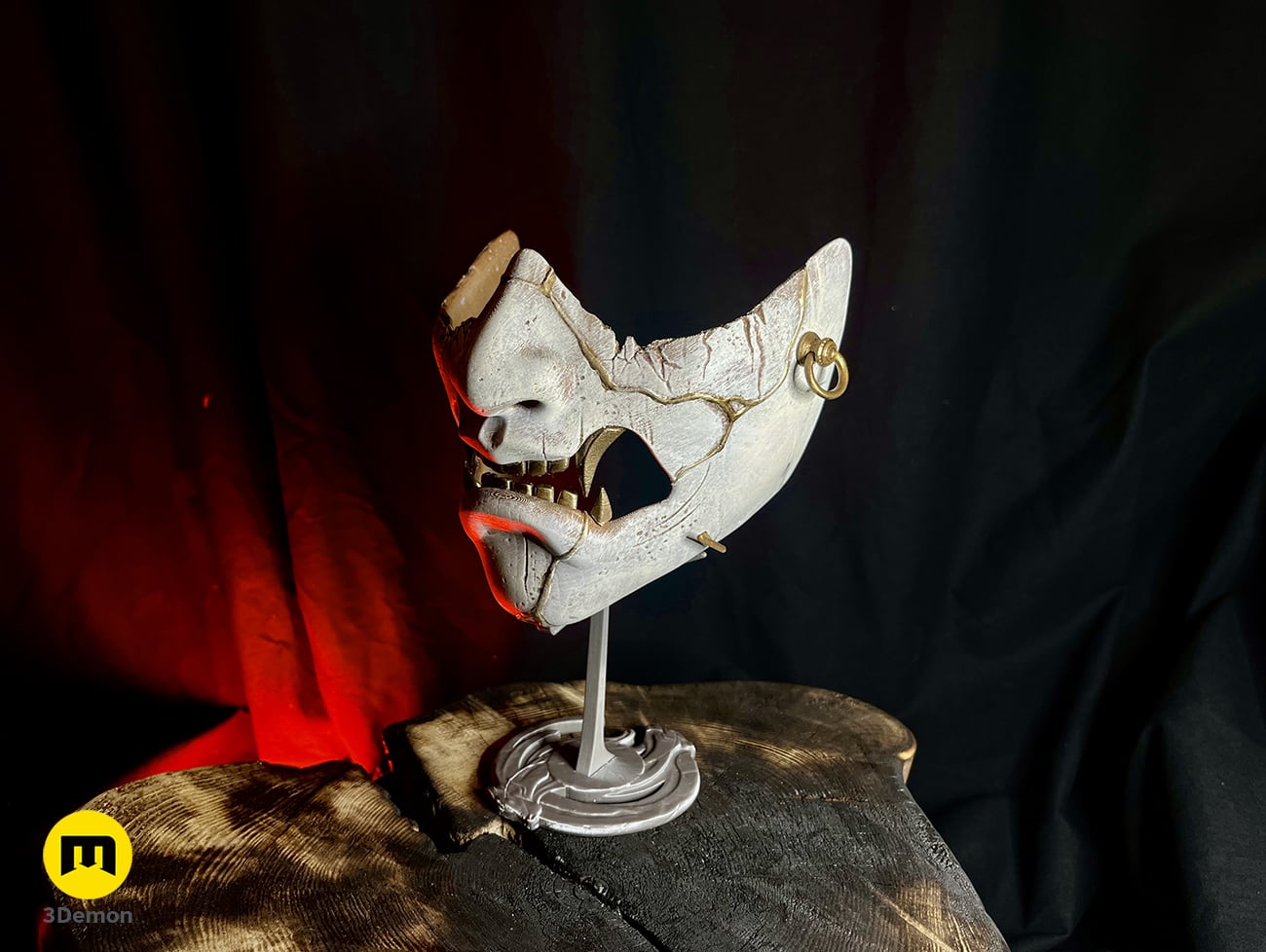 Ghost of Yotei Samurai Mask 3d model