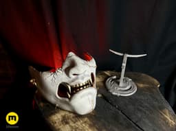 Ghost of Yotei Samurai Mask 3d model