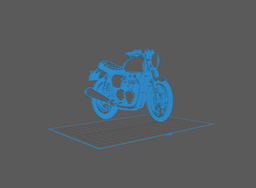 Triumph - Speed Twin Wall Art 3d model