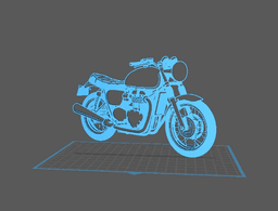 Triumph - Speed Twin Wall Art 3d model