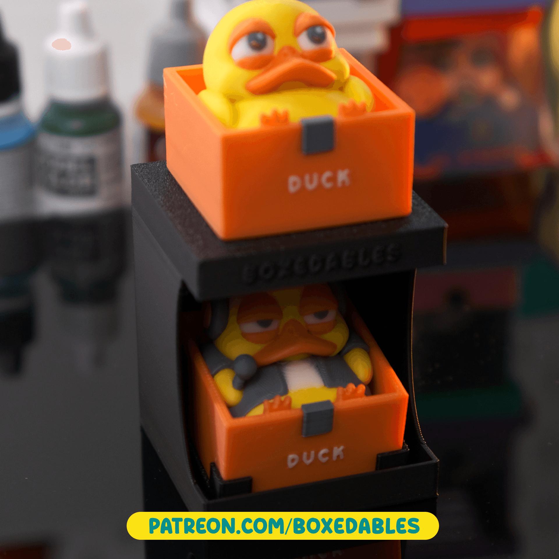 Duck - Boxedables 3d model