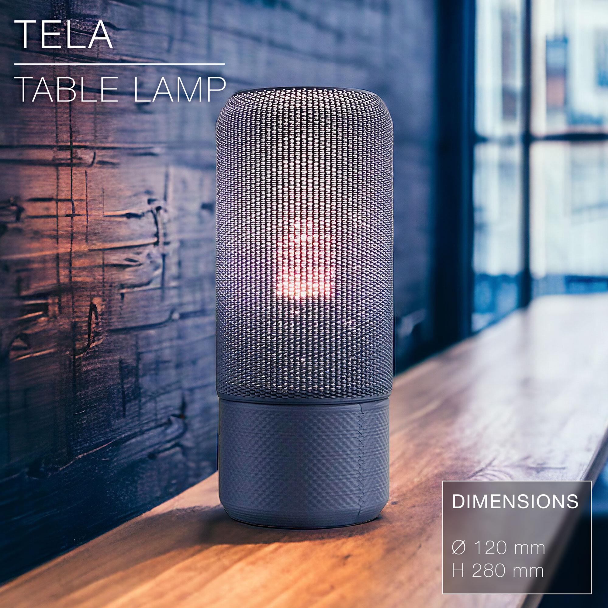 TELA  |  Table lamp E14 & E27 & E26 fast print 3d model