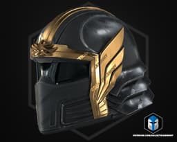 HD2 Mountain Scaled Helmet - 3D Print Files 3d model