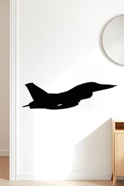 Jet Wall Art, Wall Decor, Home Decor 3d model