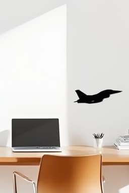 Jet Wall Art, Wall Decor, Home Decor 3d model