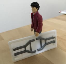 Folding Table (1:18 scale) 3d model
