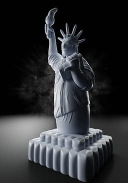 statue of liberty (better call saul) 3d model