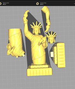 statue of liberty (better call saul) 3d model