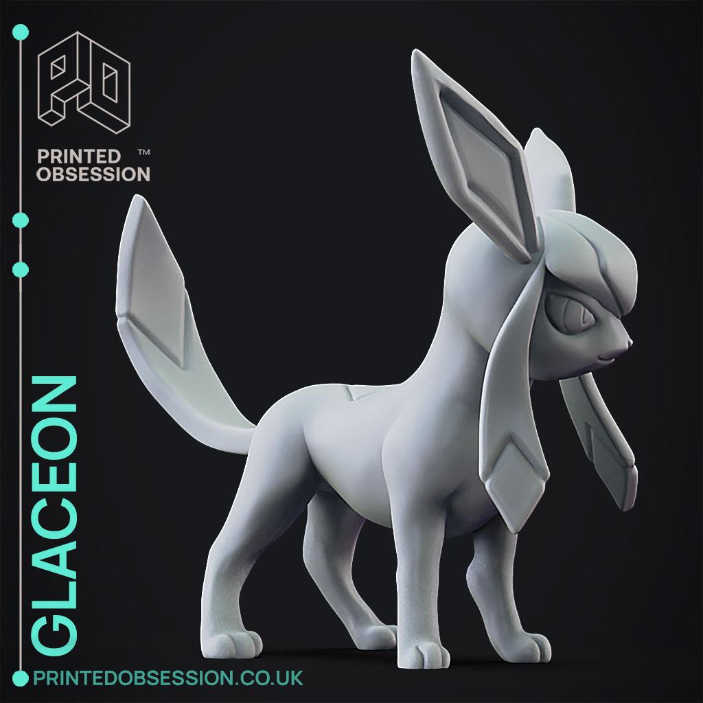Glaceon - Pokemon - Fan Art 3d model