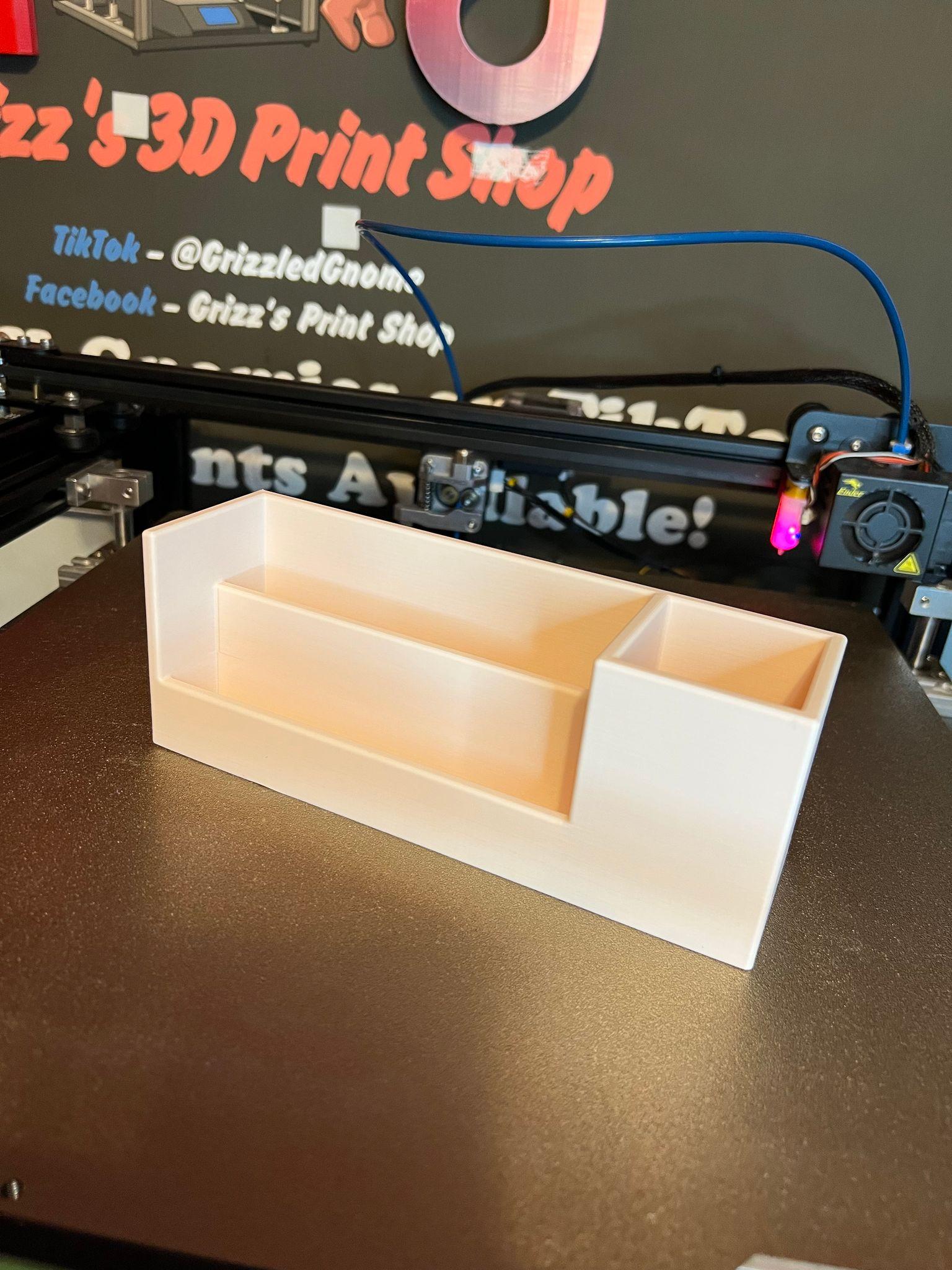 Small & simple desk organizer - Print in place 3d model