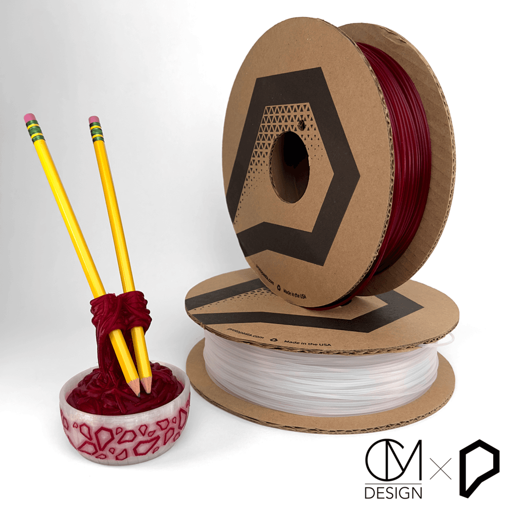 Small Pasta Bowl Container - holds pencils or decorative nozzle 3d model