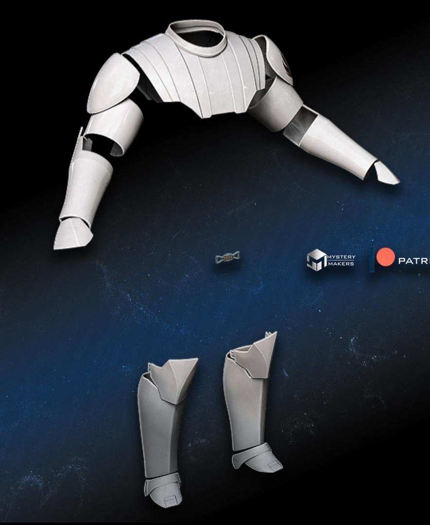 General Kenobi armor 3d model