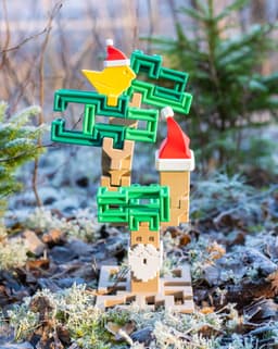 Tippi Tree Santa + Finch Santa 3d model
