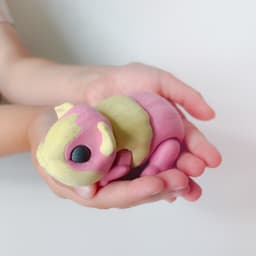 Guinea Pig Flexi with Home 3d model