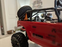SCX24 Spare Tire Mount for Deadbolt 3d model