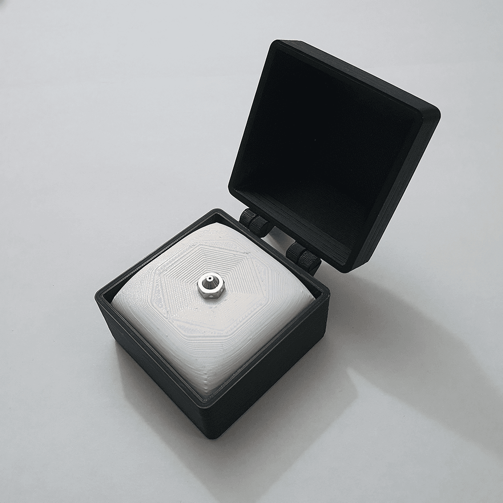 Nozzle ring box with secret compartment 3d model