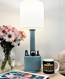 Paralane Rotating Desk Organizer Lamp 3d model