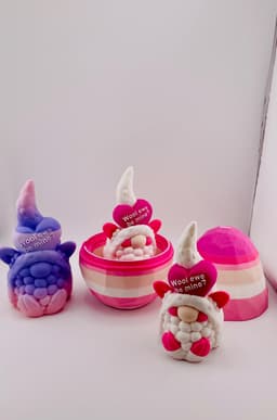 Valentine's Day Sheep Gnome 3d model