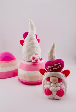 Valentine's Day Sheep Gnome 3d model