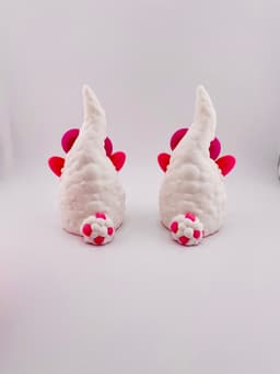 Valentine's Day Sheep Gnome 3d model