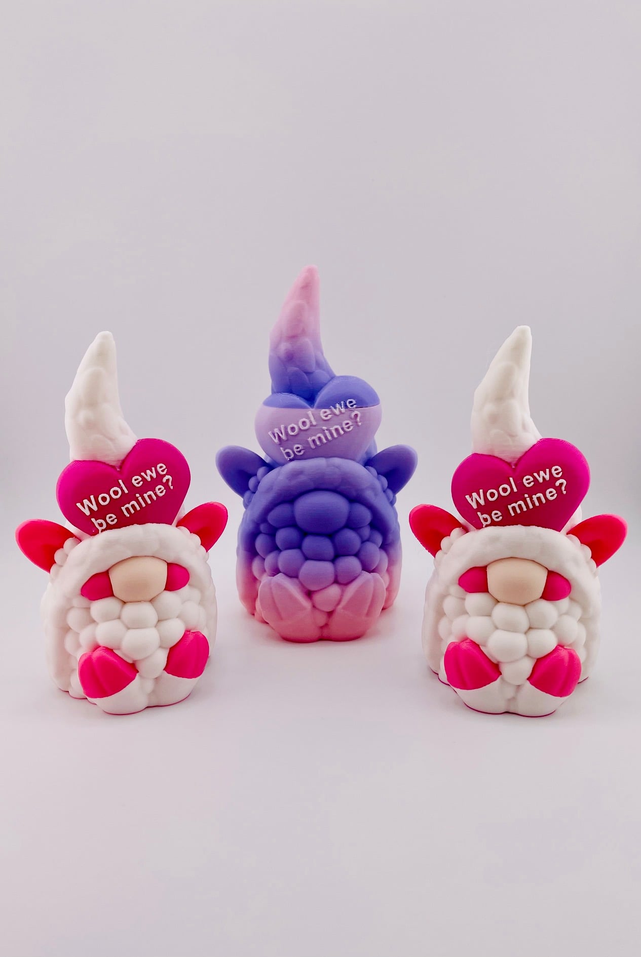 Valentine's Day Sheep Gnome 3d model