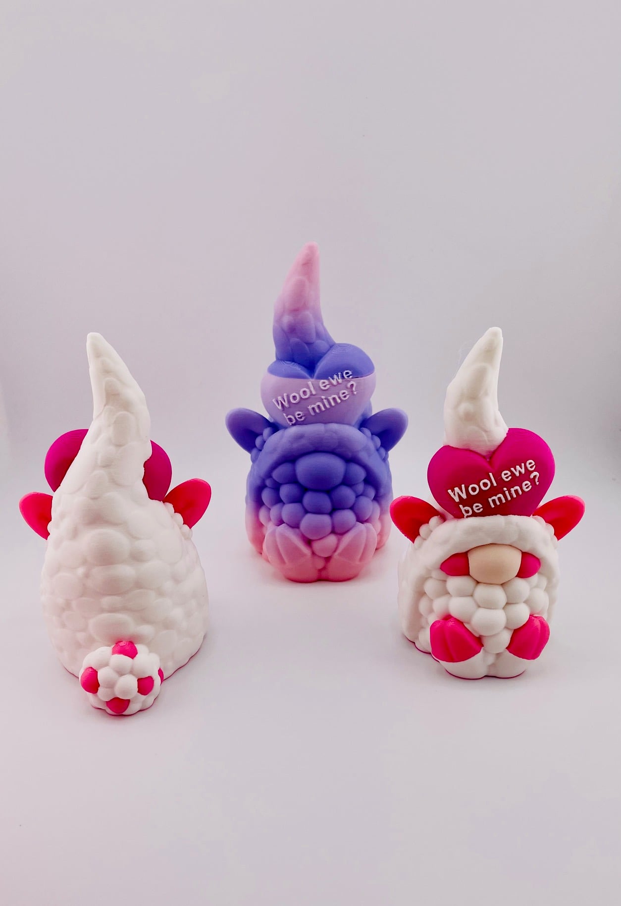 Valentine's Day Sheep Gnome 3d model