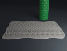 Texture Rollers Art Deco wide Vol.3 (7-9) 3d model
