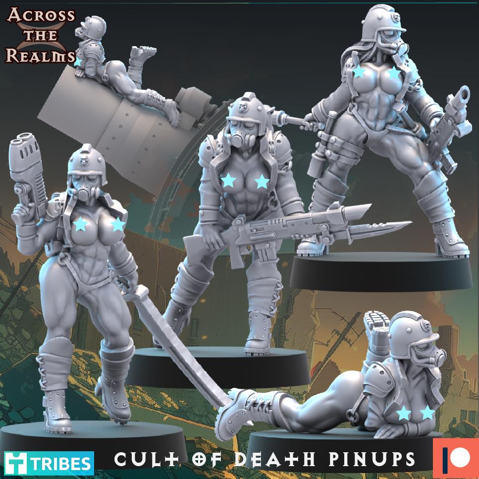 Cult of Death Pinups 3d model