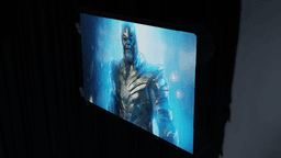 3d printable tile with frame of Thanos 3d model