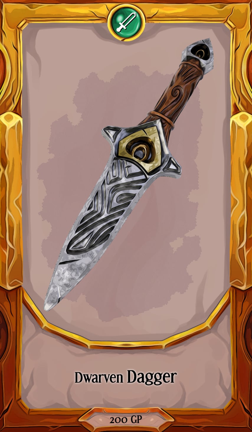 Dwarven Dagger 3d model