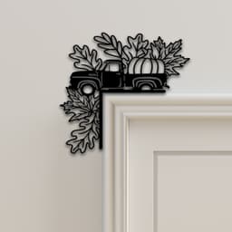 Flower Pickup Door Corner Decor 3d model