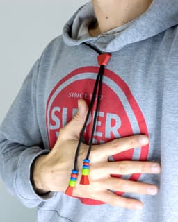 Paracord Bolo Tie Kit // Hoodie Drawstring, Necklace, Etc. 3d model