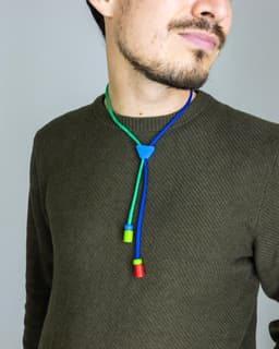 Paracord Bolo Tie Kit // Hoodie Drawstring, Necklace, Etc. 3d model