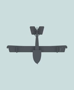 1:144 Curtiss HS-1L 3d model