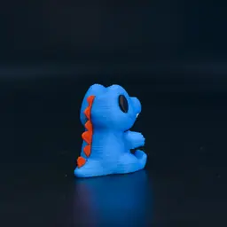 TOTODILE Pokemon Mini figure 3d model
