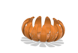 Articulated Pumpkin Model - Container 3d model