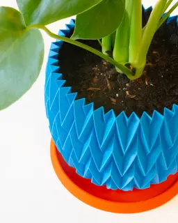 PLEATS Pot 001 3d model