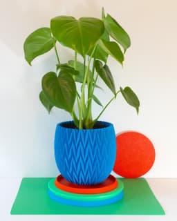 PLEATS Pot 001 3d model