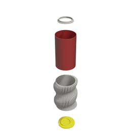 LAMP KIT LAMP WITH COLOR CHANGE 3d model