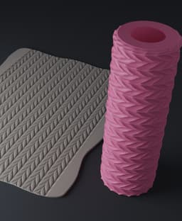 Texture Rollers Fabrics and chainmail #16 3d model