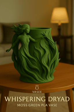 Vase Art β woman organizer pot with sculpted grace 3d model