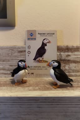 Puffin bird figure 3d model