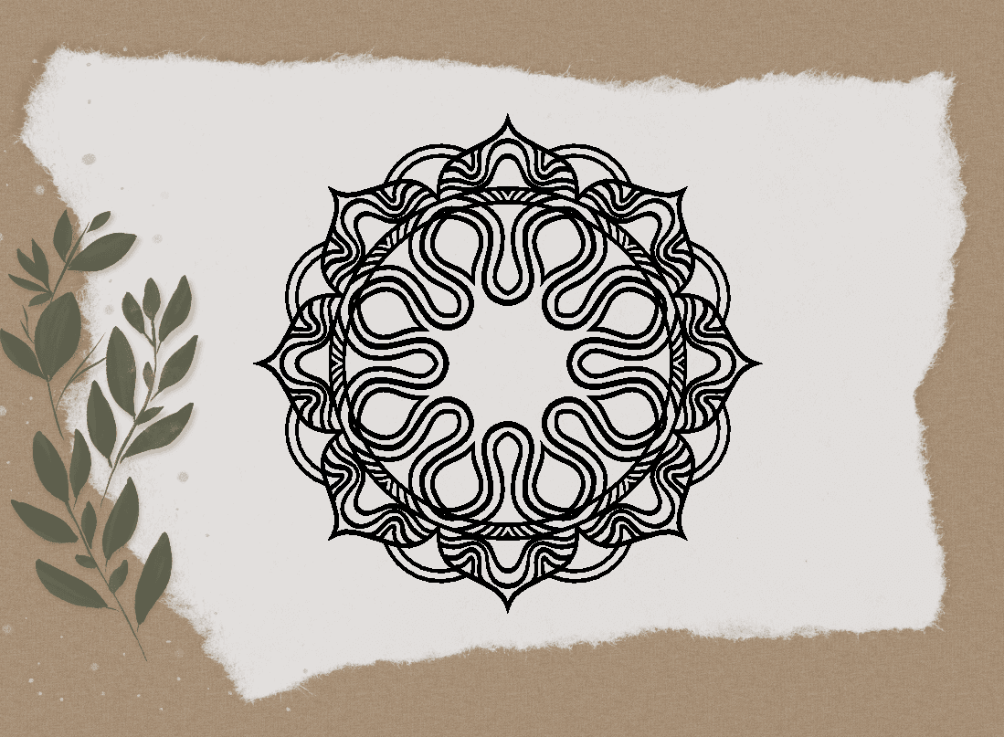 Mandala Decoration 3d model