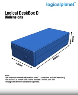 Logical DeskBox D 3d model